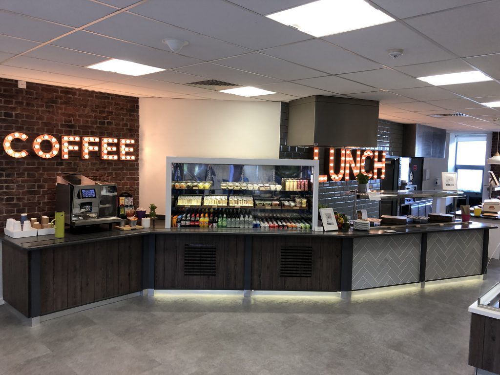 Commercial Design & Fit Out Contractor - canteen area