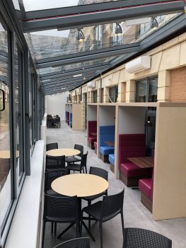 Construction of Conservatory Extension