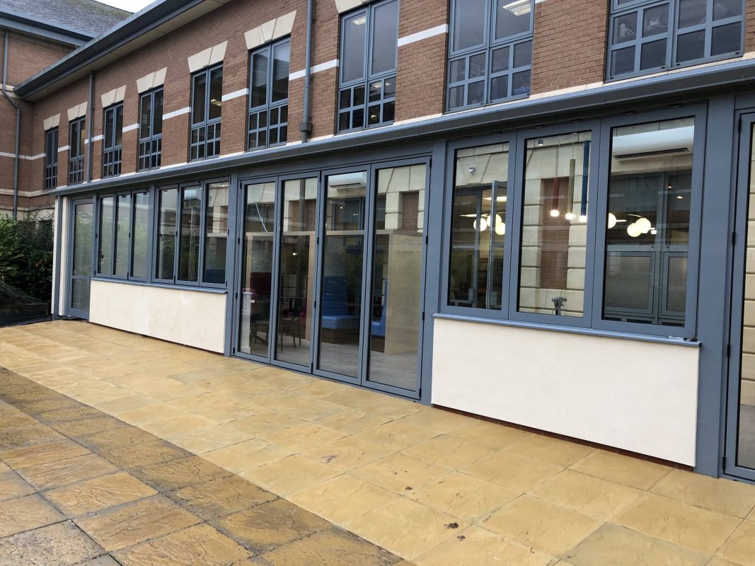 Construction of Conservatory Extension