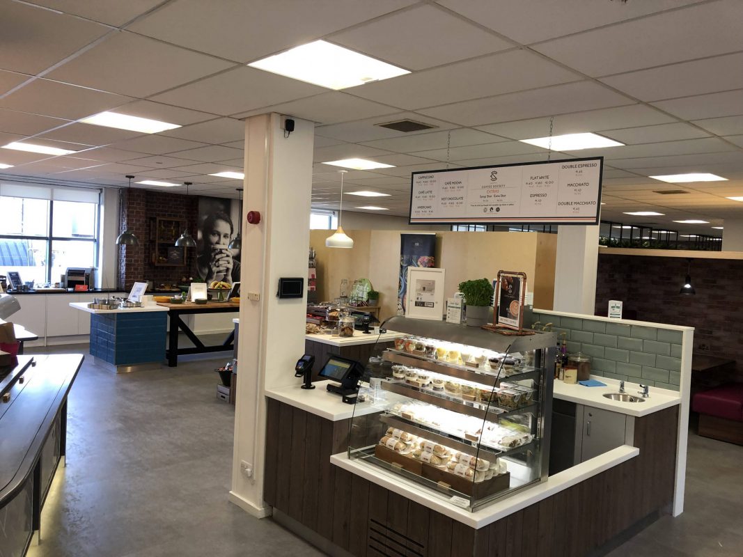 Experian canteen refurbishment