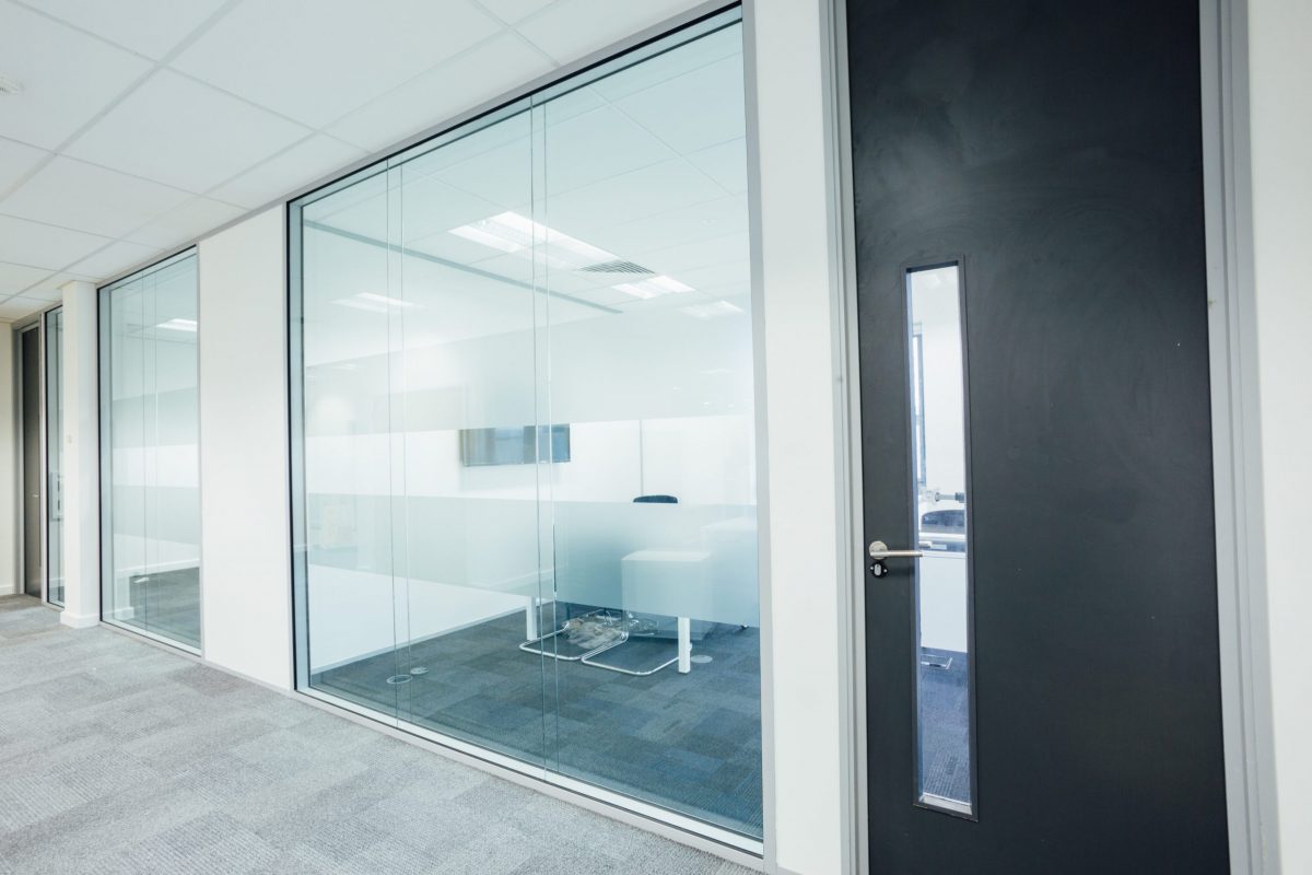 FTSE 100 data security office fit out