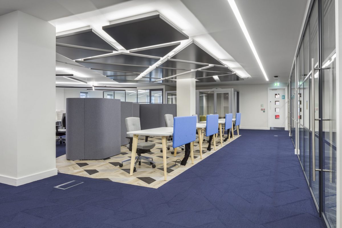 large office fit out and office design in London