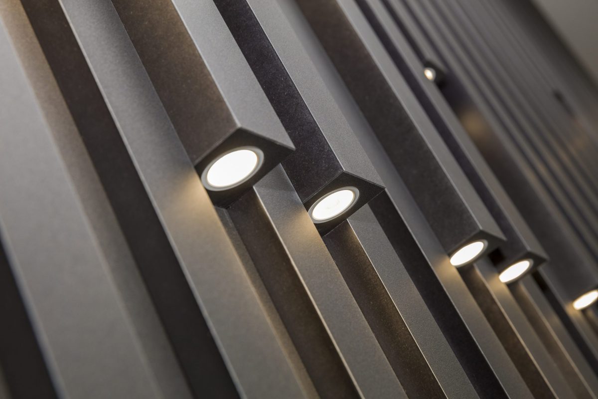 large office fit out and office design in London - light design