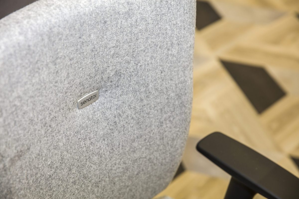 large office fit out and office design in London - chairs