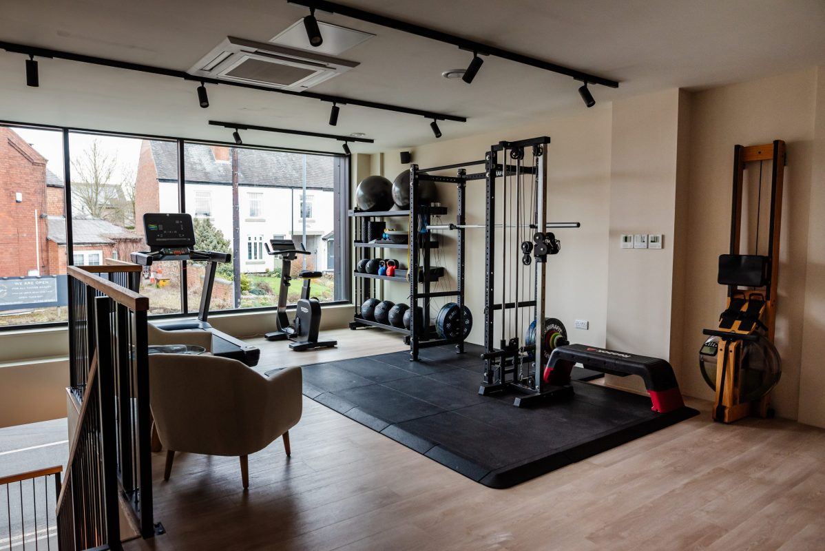 Physiotherapy gym fit out in London