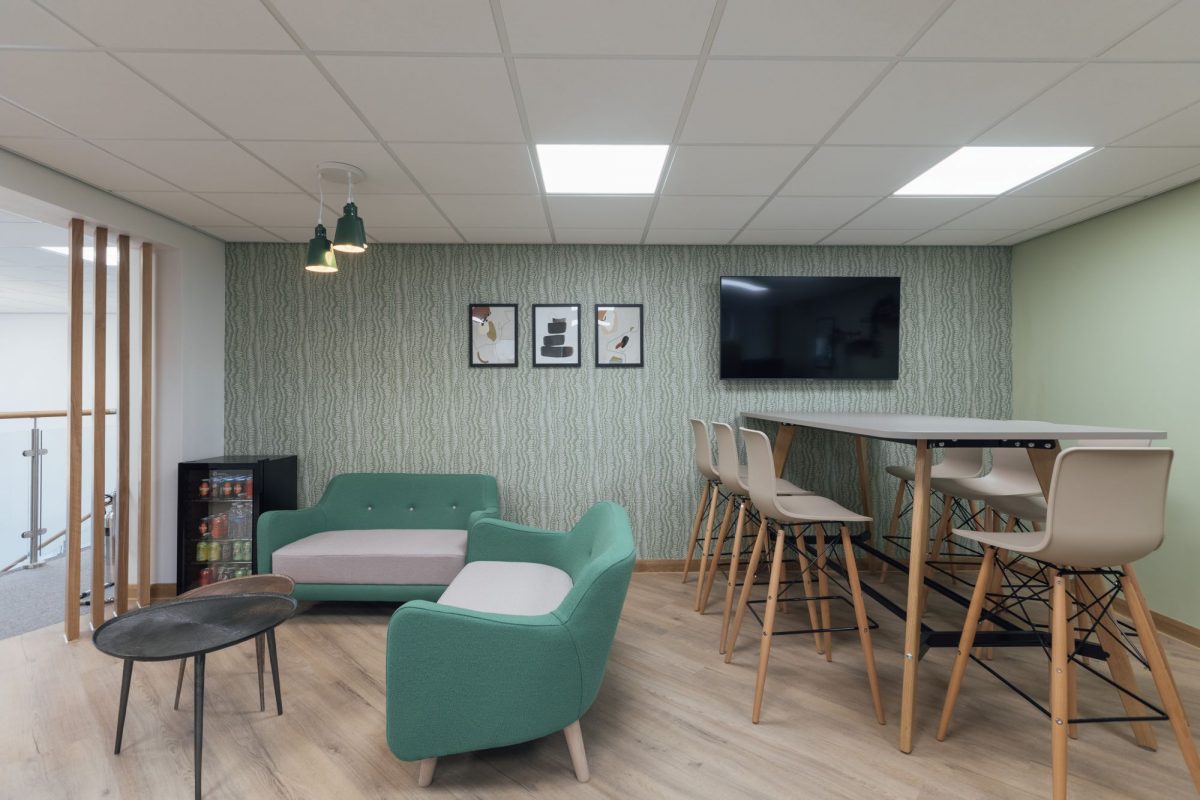 PermaRock full open plan communal area