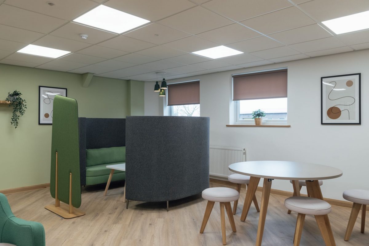 PermaRock full open plan communal area