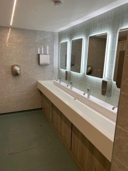 The Dorchester Hotel Back of House Washroom Refurbishment